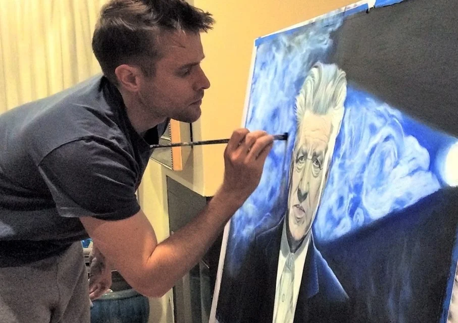 finishing touches on "David Lynch"