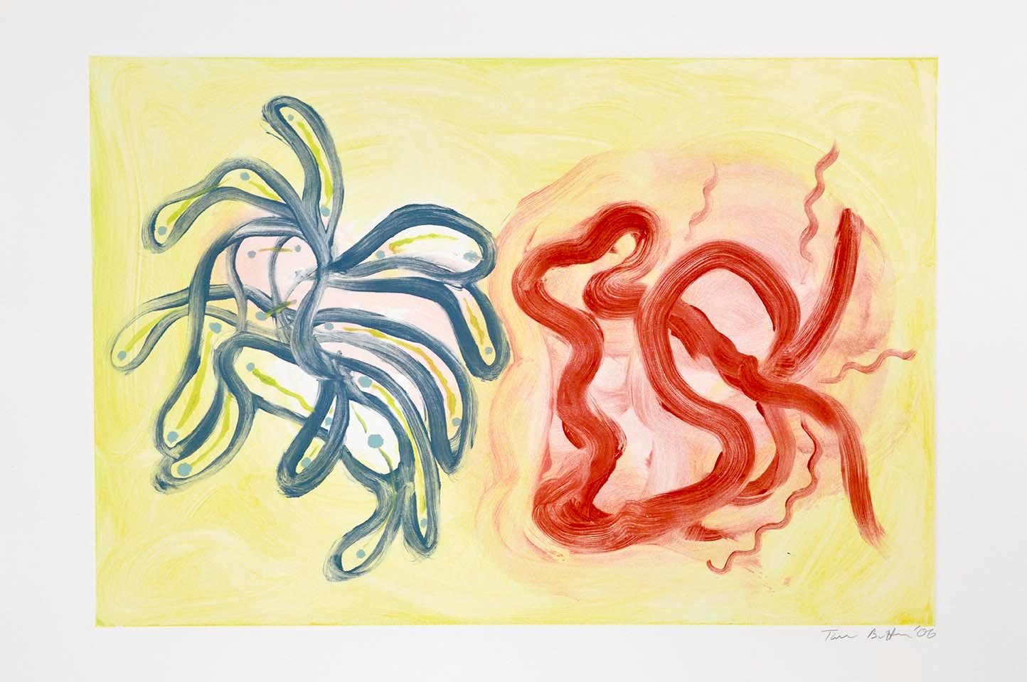  Oil on Arches acid free rag paper, 26 x 30 inches (66 x 76.2 cm), signed and dated 2006 