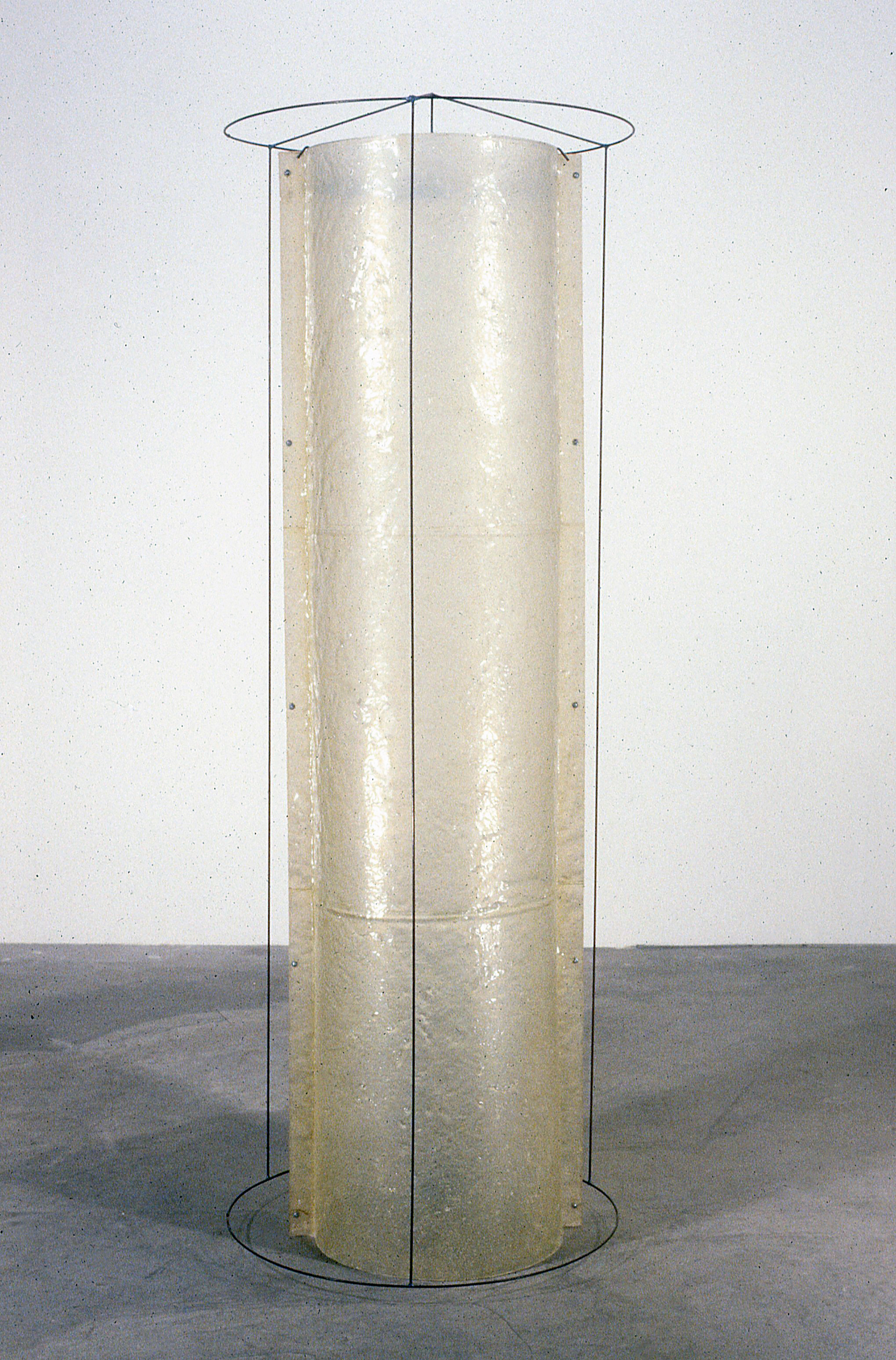  Monk (2006), resin, pigment, steel 