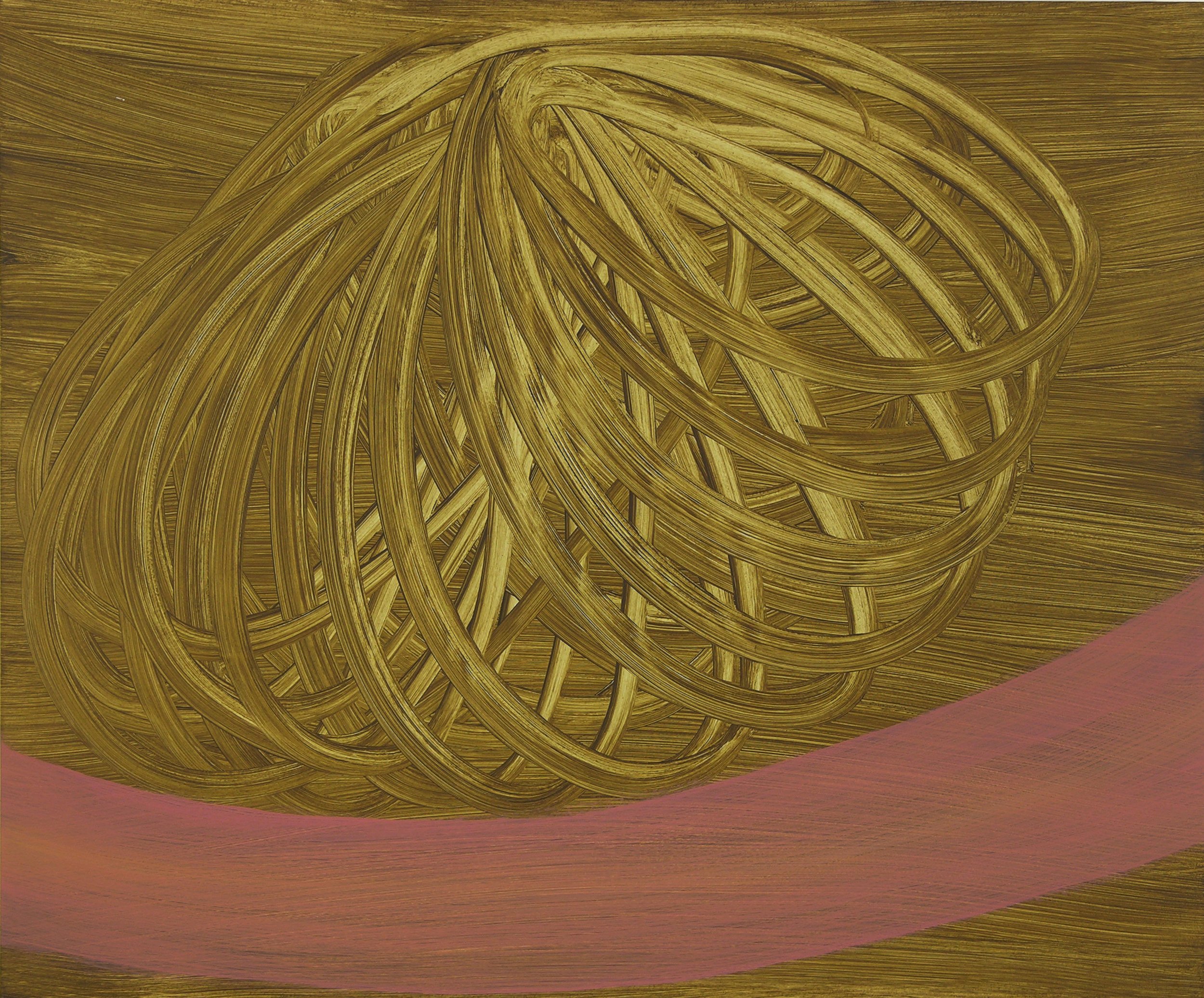  Basket, 2013  oil on panel, 40 x 48 inches (101.6 x 121.92 cm)  