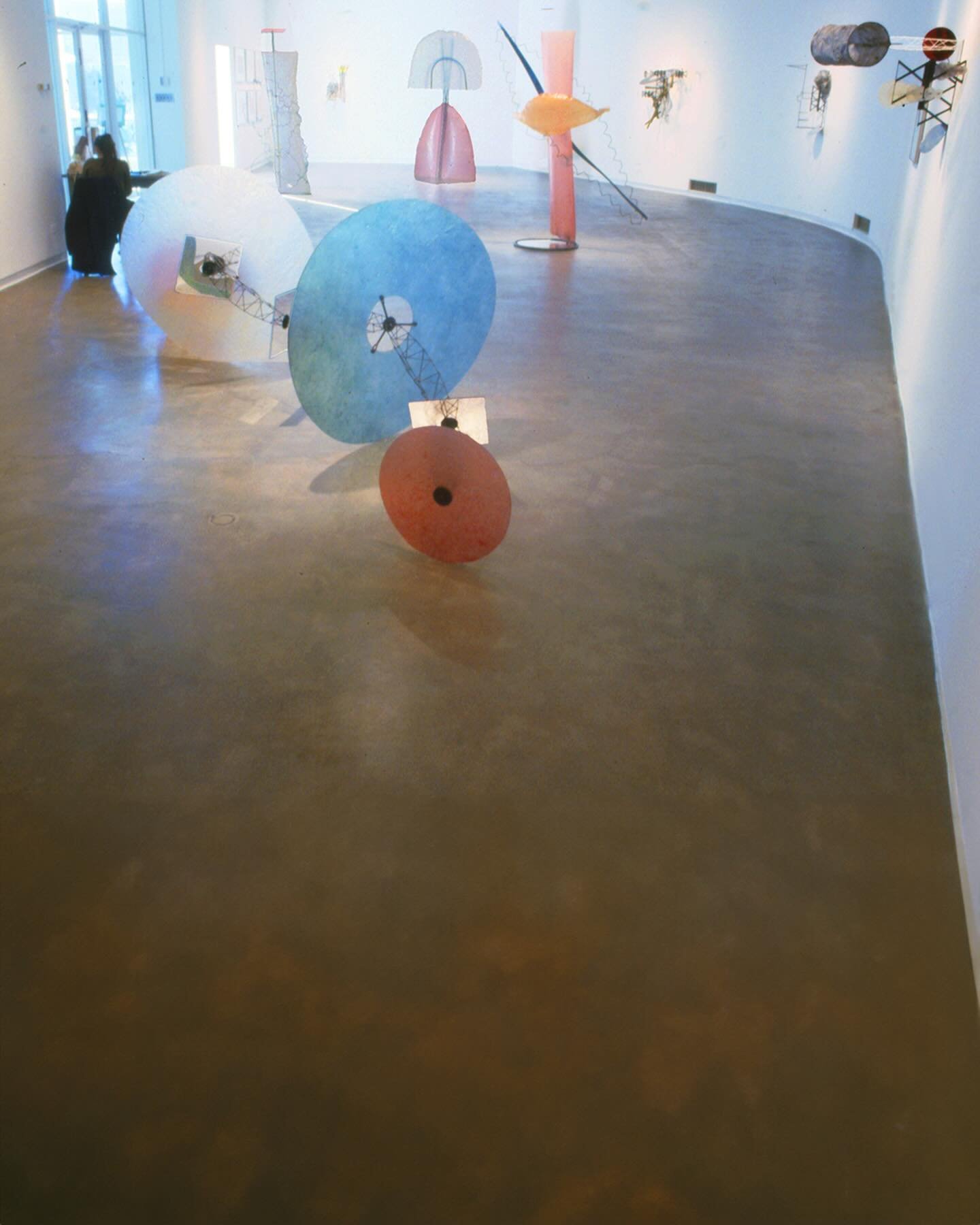 Tom Butter Sculpture and Monotypes 2001- installation
Jaffe-Friede &amp; Strauss Galleries
Dartmouth College

swipe for pictures of individual pieces

As the Crow Flies 2001 
3&rsquo; 9&rdquo; x 3&rsquo; 9&rsquo; x 13&rsquo; 9&rdquo;
fiberglass, dyes