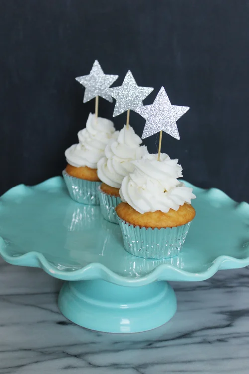 Cupcake Topper - Stars (3)