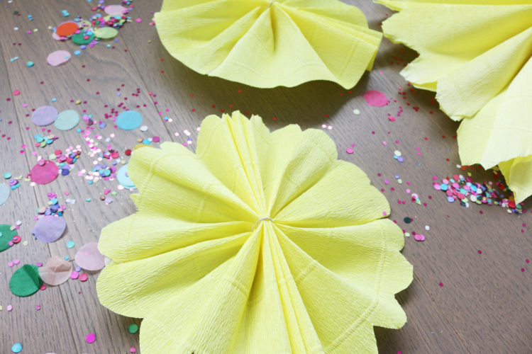 DIY with LMP: Paper Wall Flowers — Little Miss Party