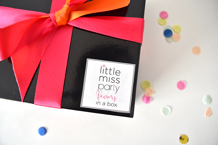 Party Favorites in Gift Box