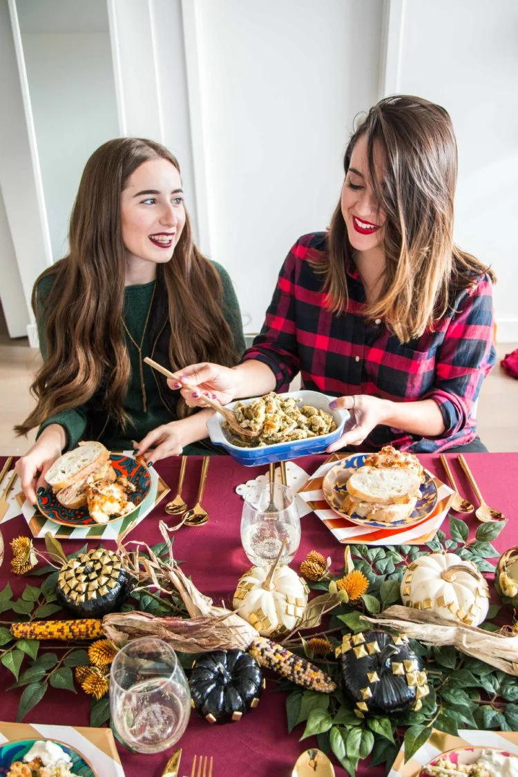 A Potluck Friendsgiving
