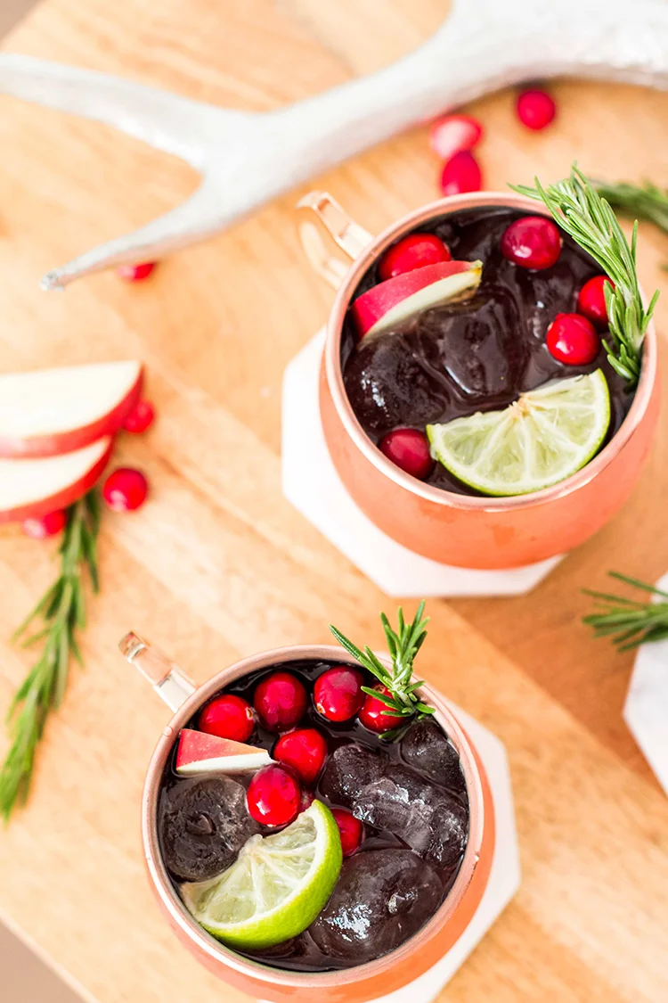 Apple Cranberry Moscow Mule