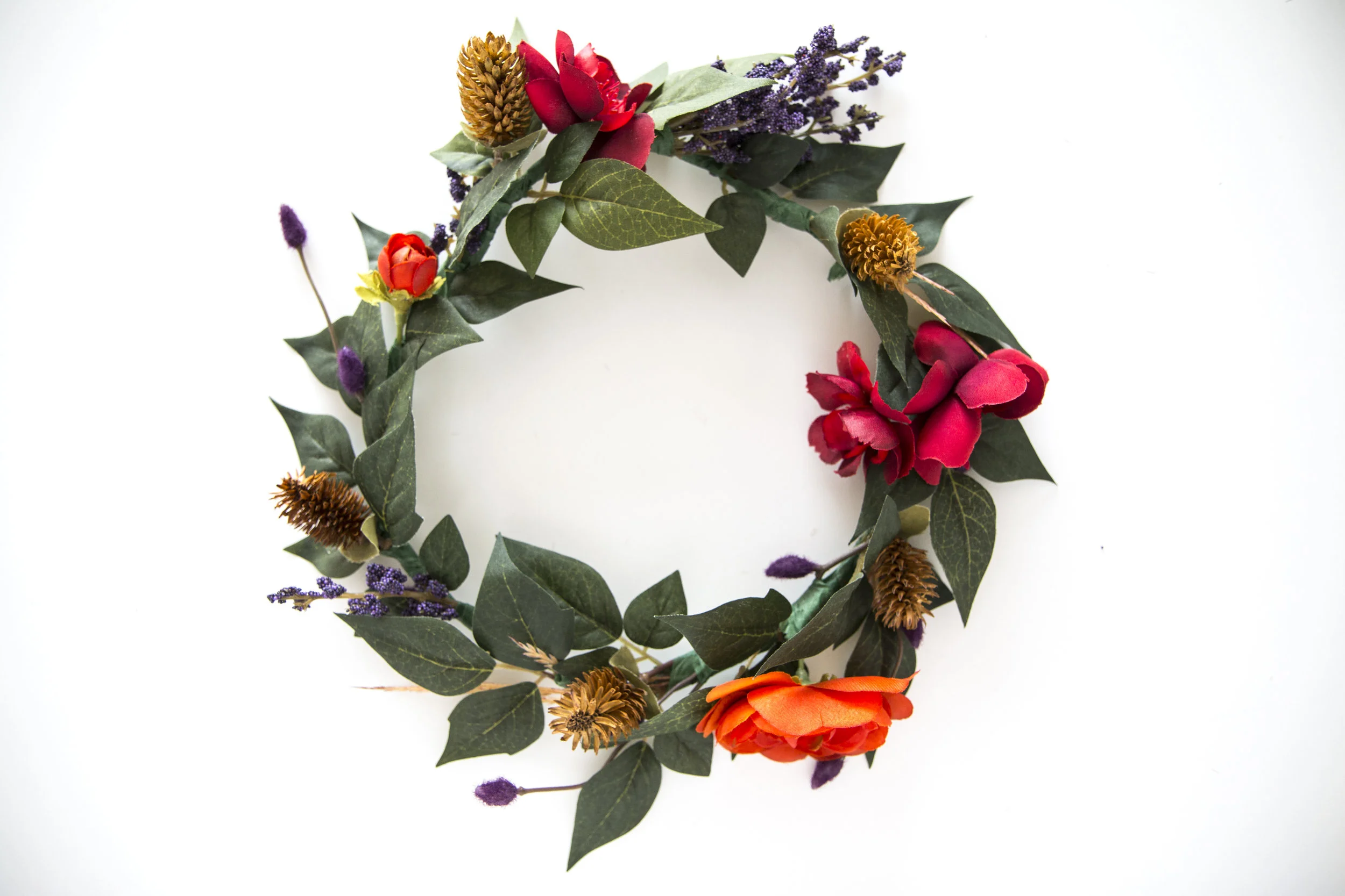 DIY Fall Flower Crown
