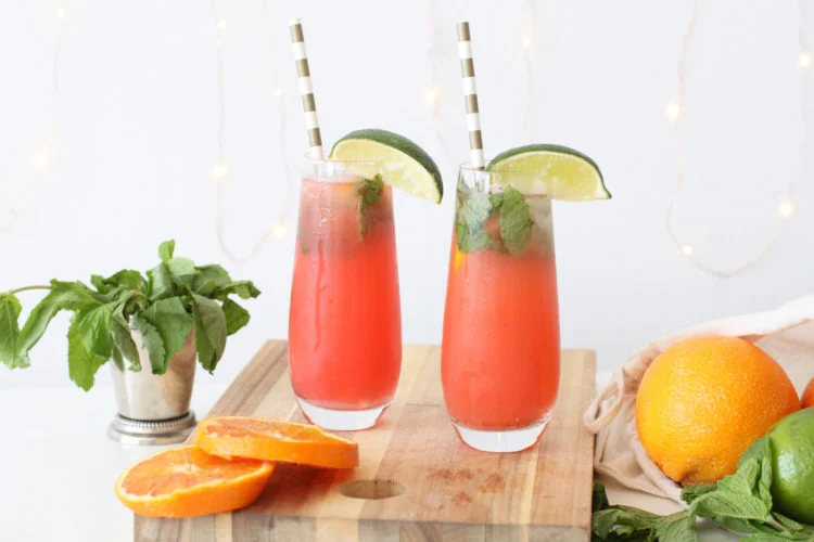 Blood Orange Mojito