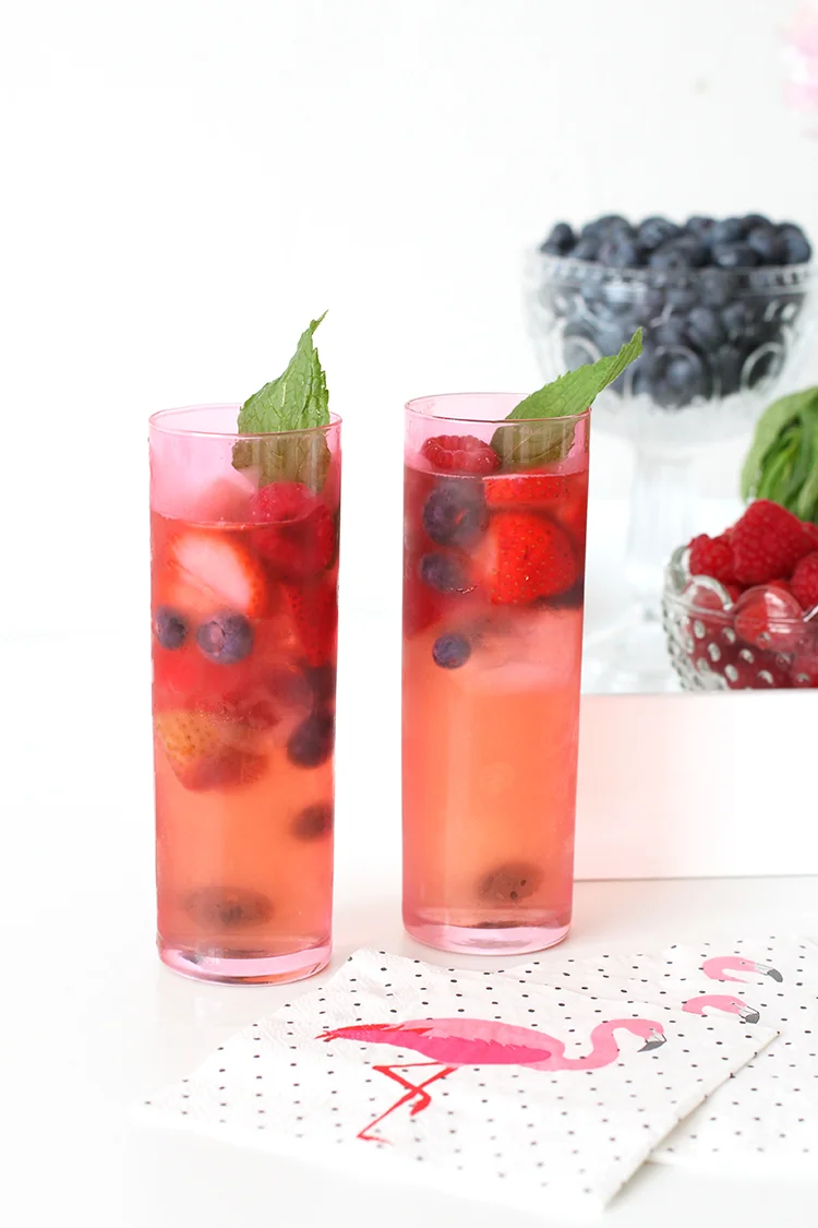 Rosé Sangria for National Pink Day