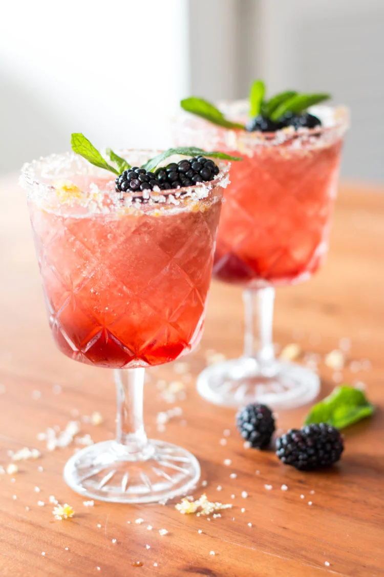 Blackberry Wine Slushy