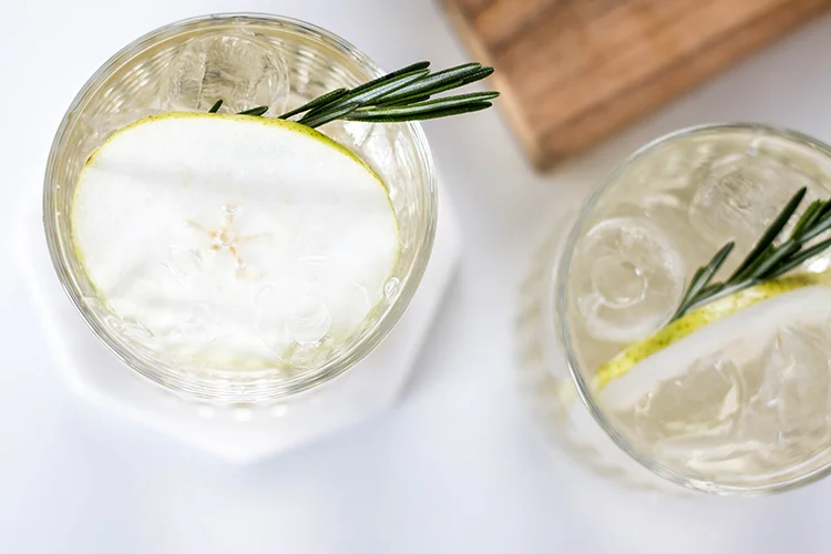 Rosemary + Pear Spritz