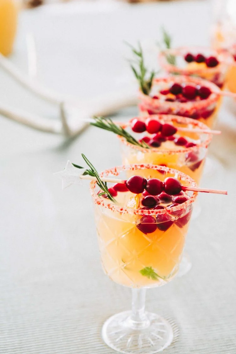 Pineapple Rum Holiday Punch