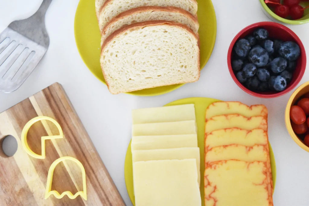 Chef Lukes goes Pacman for National Grilled Cheese Day