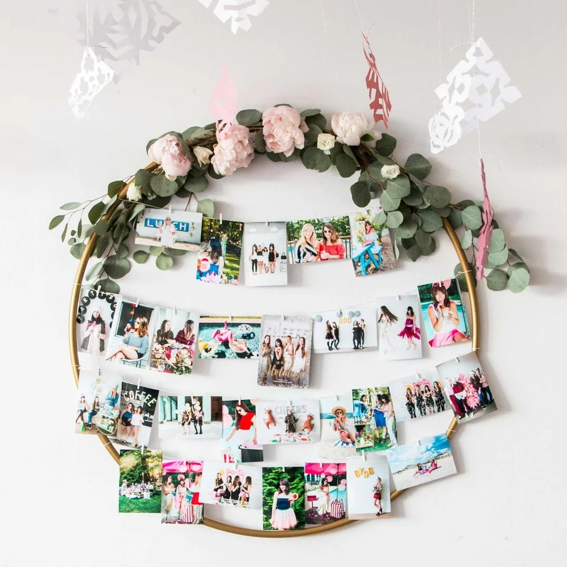 DIY Photo Hoop