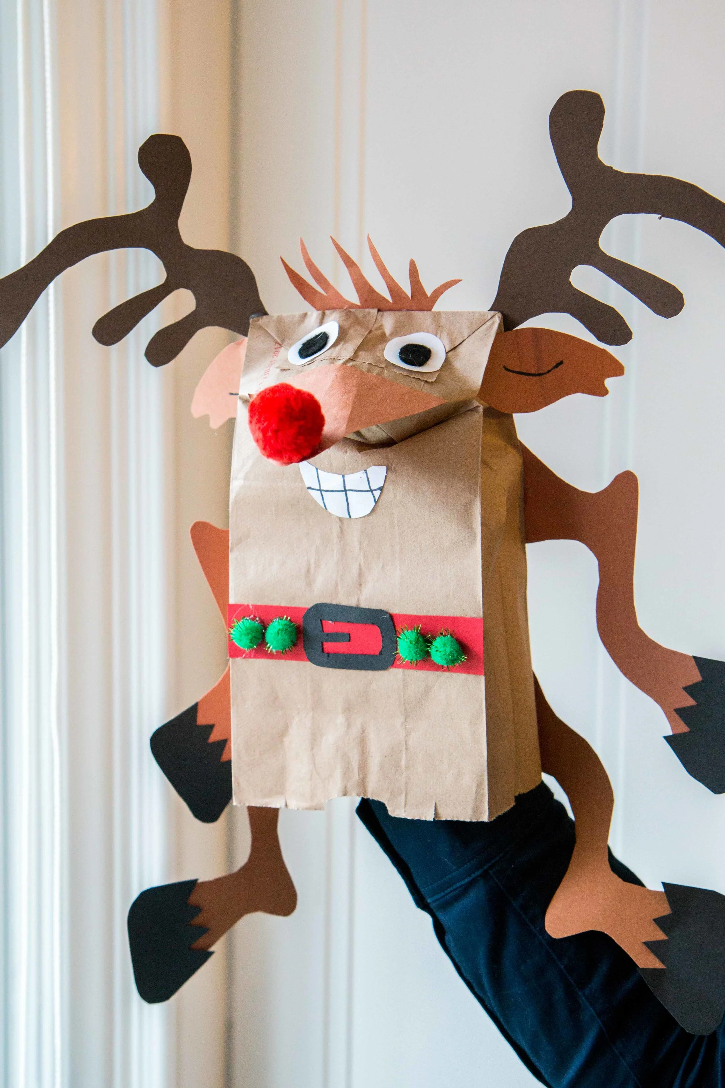 DIY Reindeer Puppet