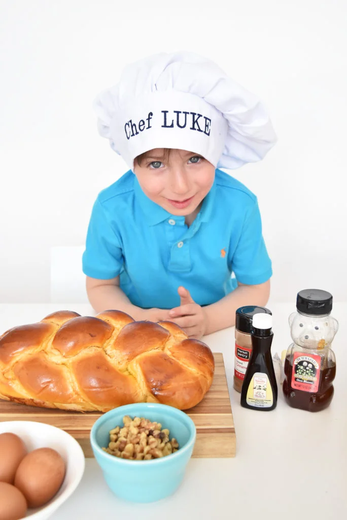 Chef Luke makes Challah Bread Pudding