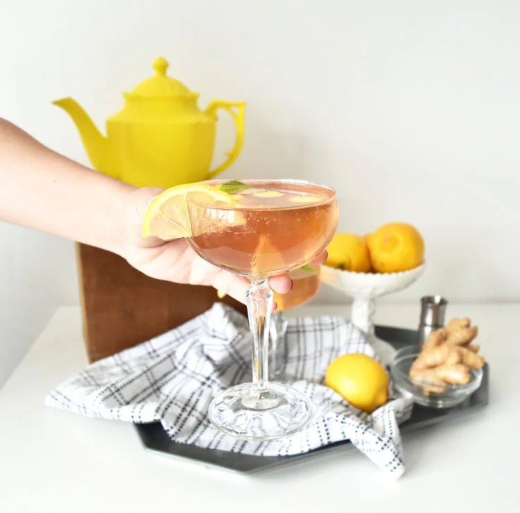 Ginger & Jasmine Rosé Cocktail