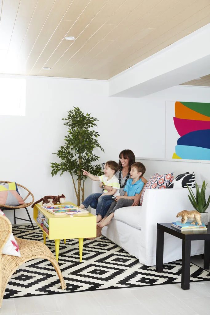 Basement Beauty with Better Homes and Gardens