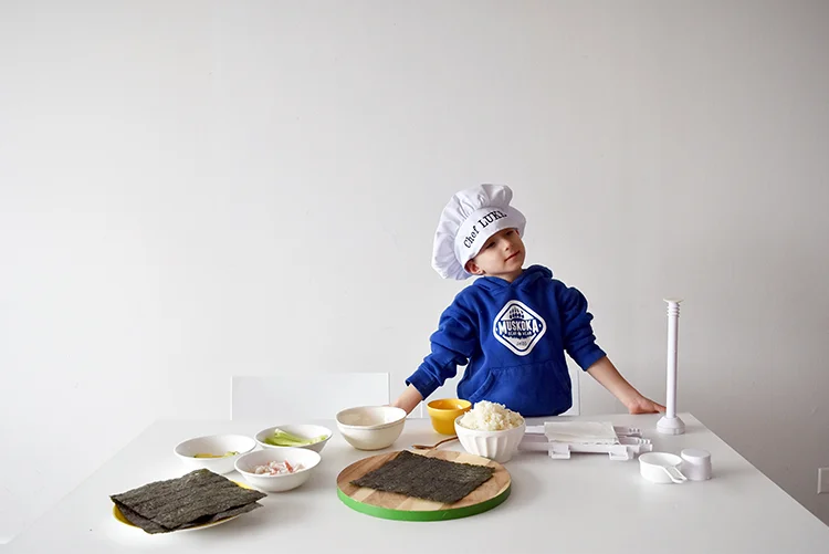 Chef Luke makes Sushi