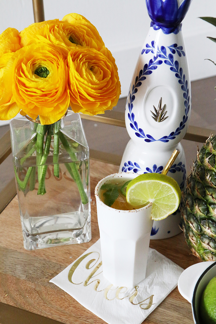 Spicy Pineapple Jalapeño Margarita