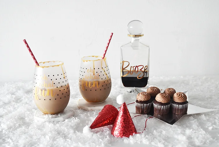 Salted Caramel White Russians