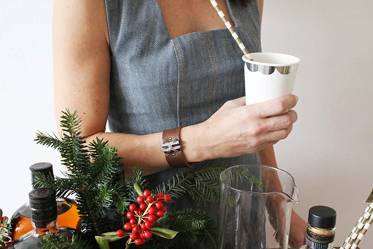 A Holiday Jewelry Party with Ramblerose and Bulleit