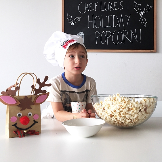 Chef Luke & Kathleen Make Holiday Popcorn Mix
