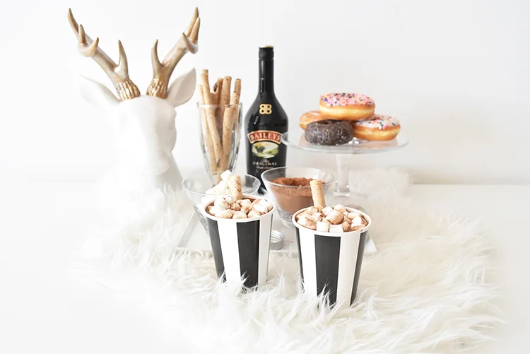 A Spiked Hot Chocolate Bar