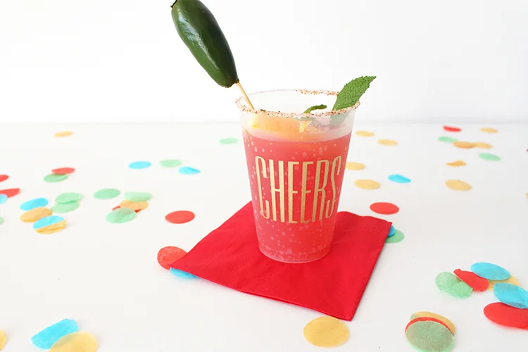 Blood Orange and Jalapeño Margarita