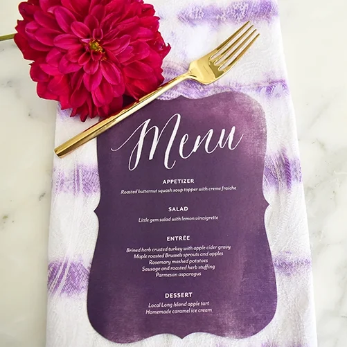 Shibori Napkin DIY ... it's easy I PROMISE!