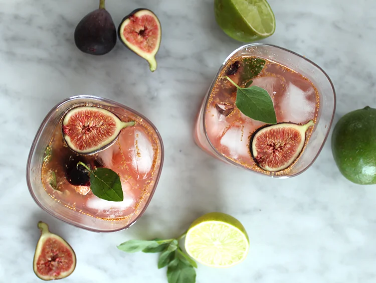 Fig & Bourbon Summer Smash