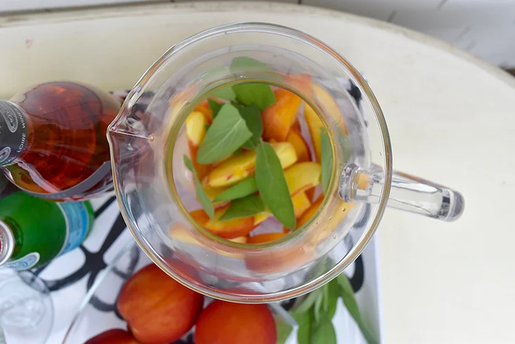 Peach Rosé Sangria