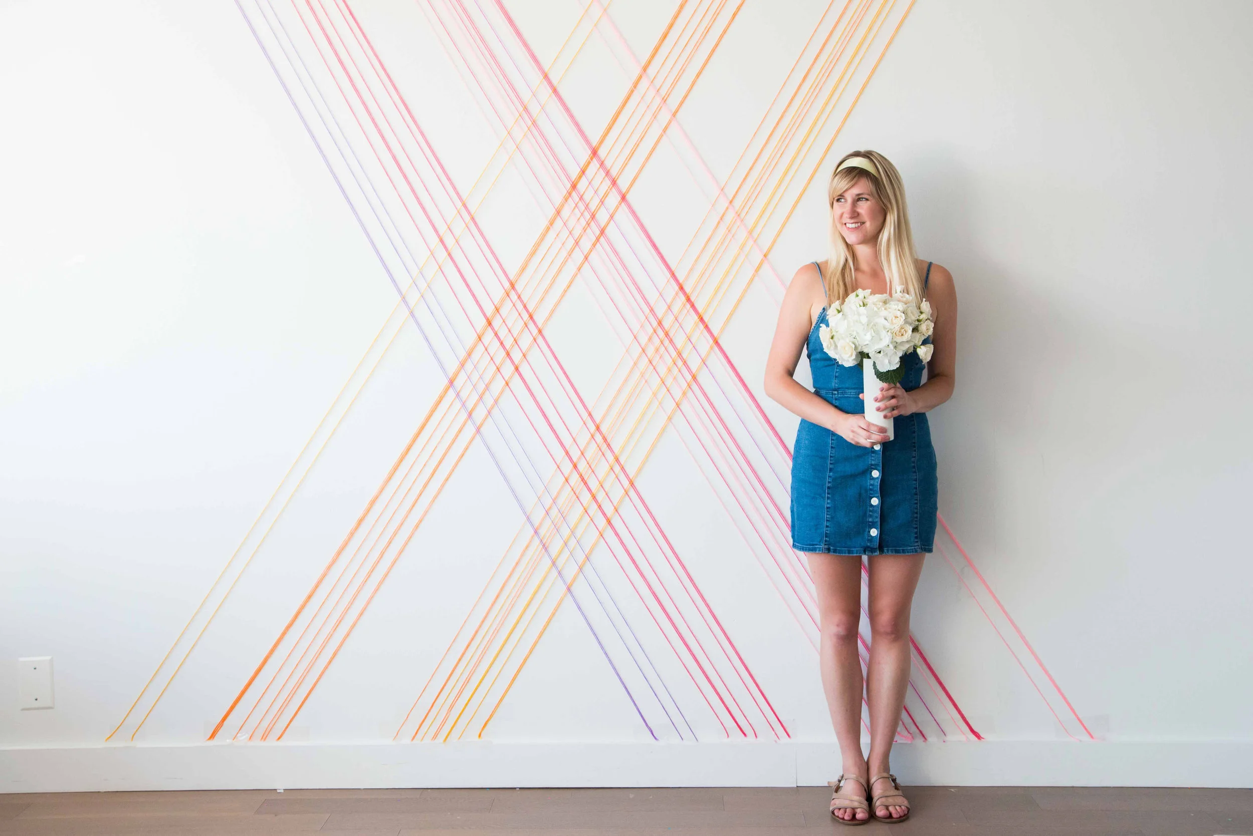DIY Geometric Wall Decor