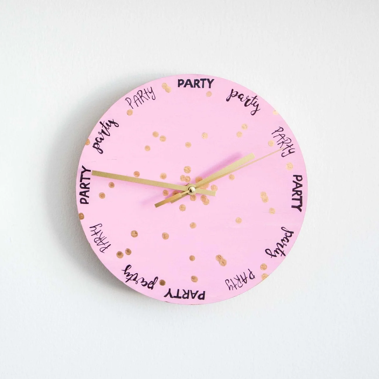 DIY Party Clock