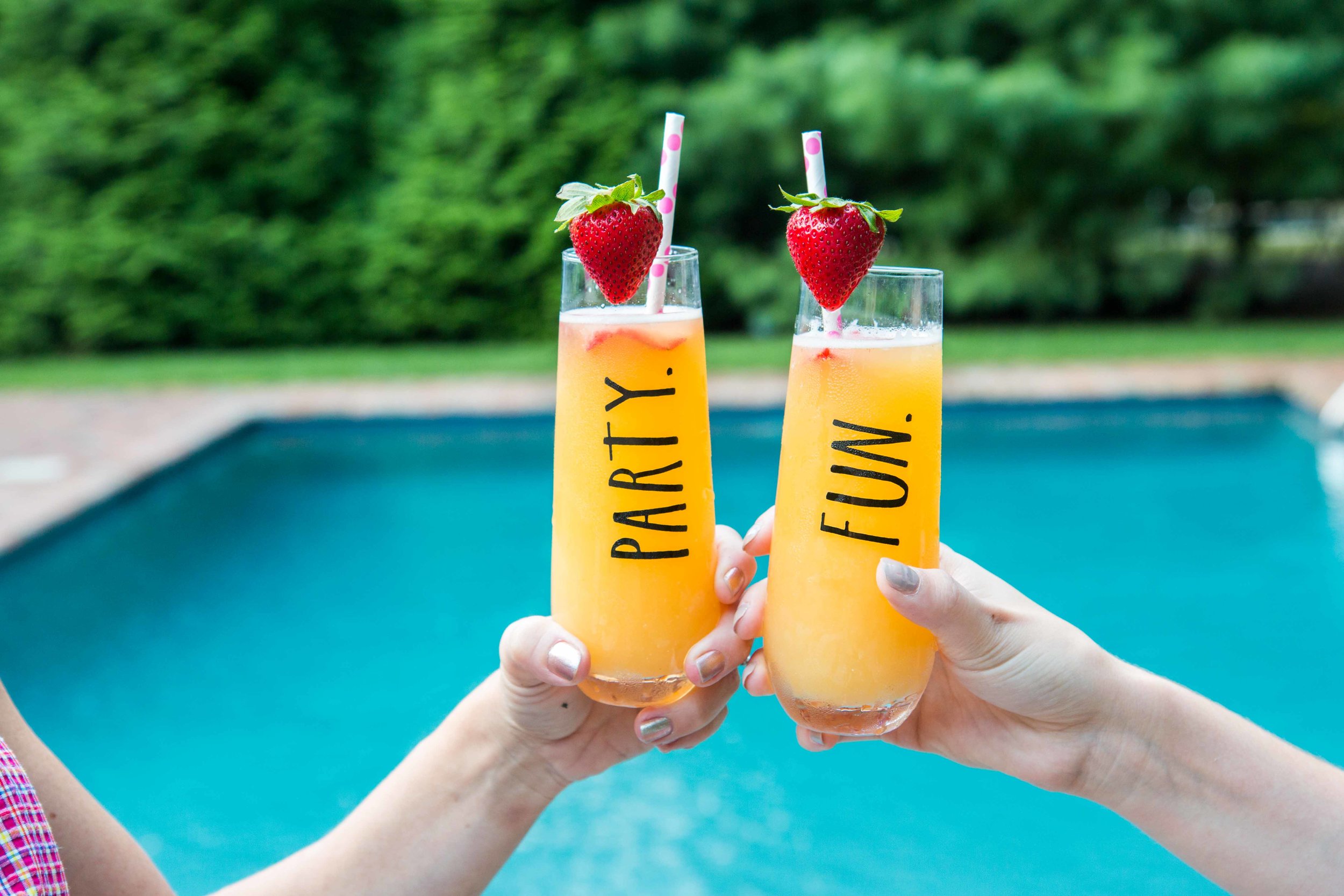 Poolside Prosecco