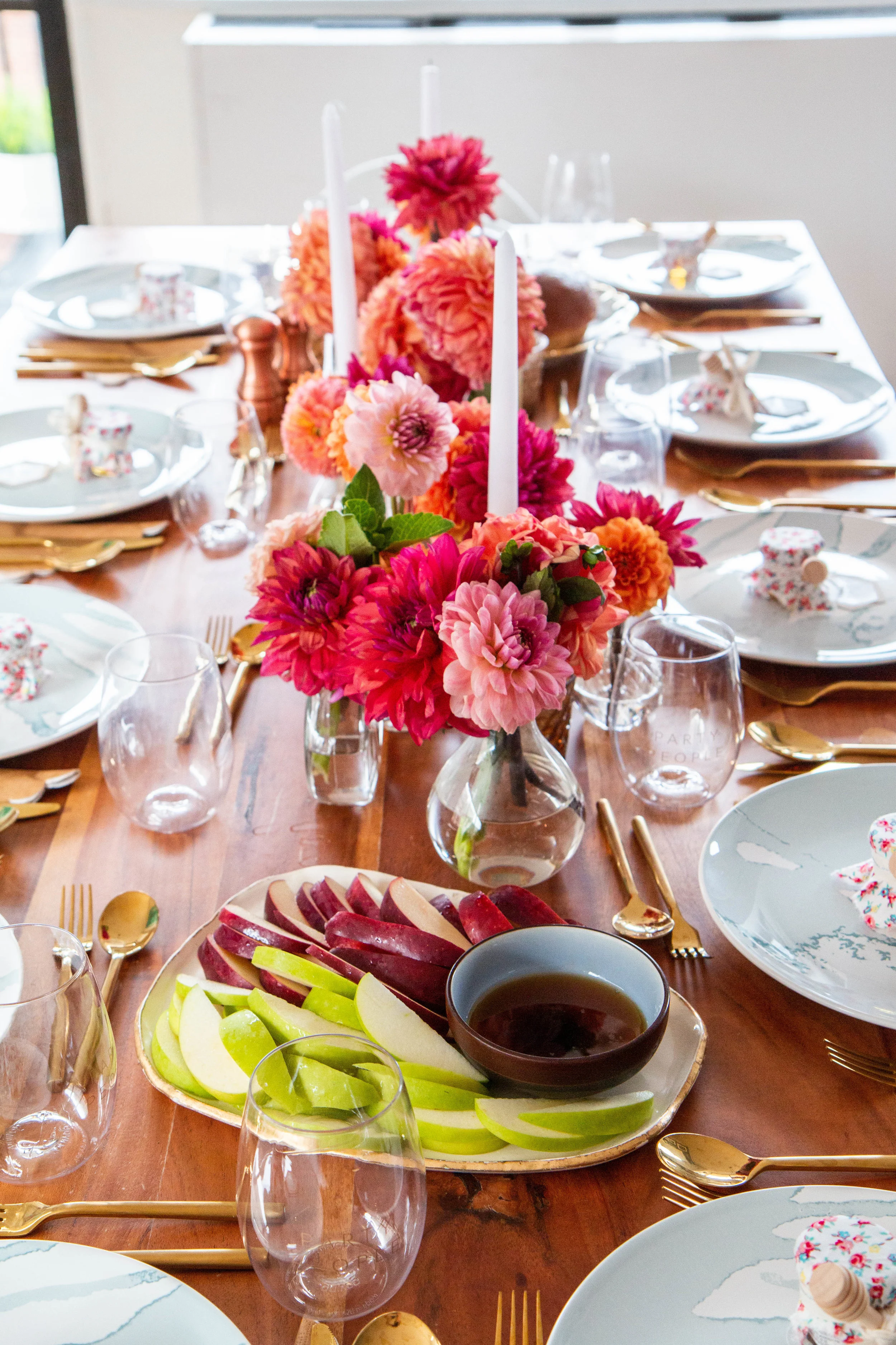 Rosh Hashana Tablescaping