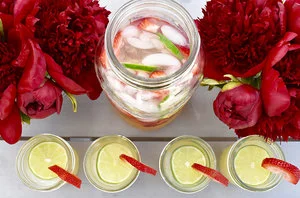 Strawberry Lime Daiquiri