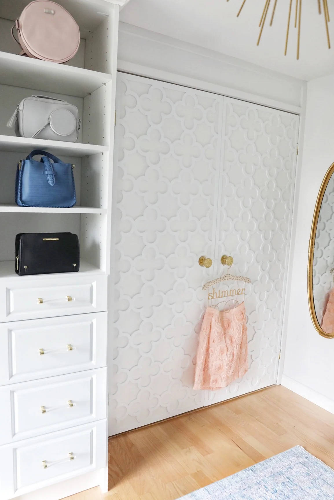 A Simply Beautiful Closet Makeover — Little Miss Party