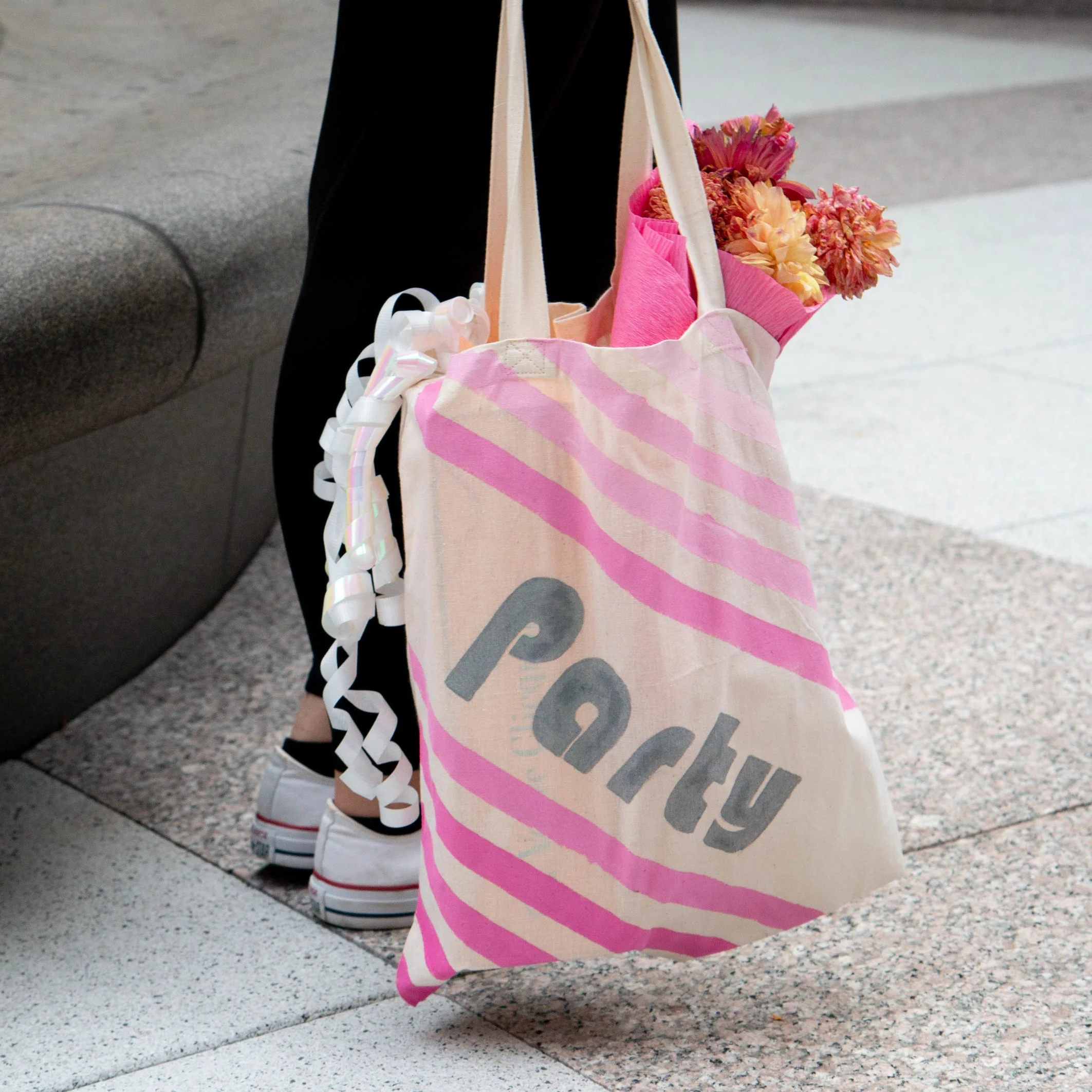 DIY Painted Tote Bag