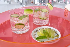 Cucumber Mint Gin & Tonics