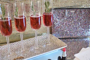 Beautini and Cranberry Rosemary Spritzer