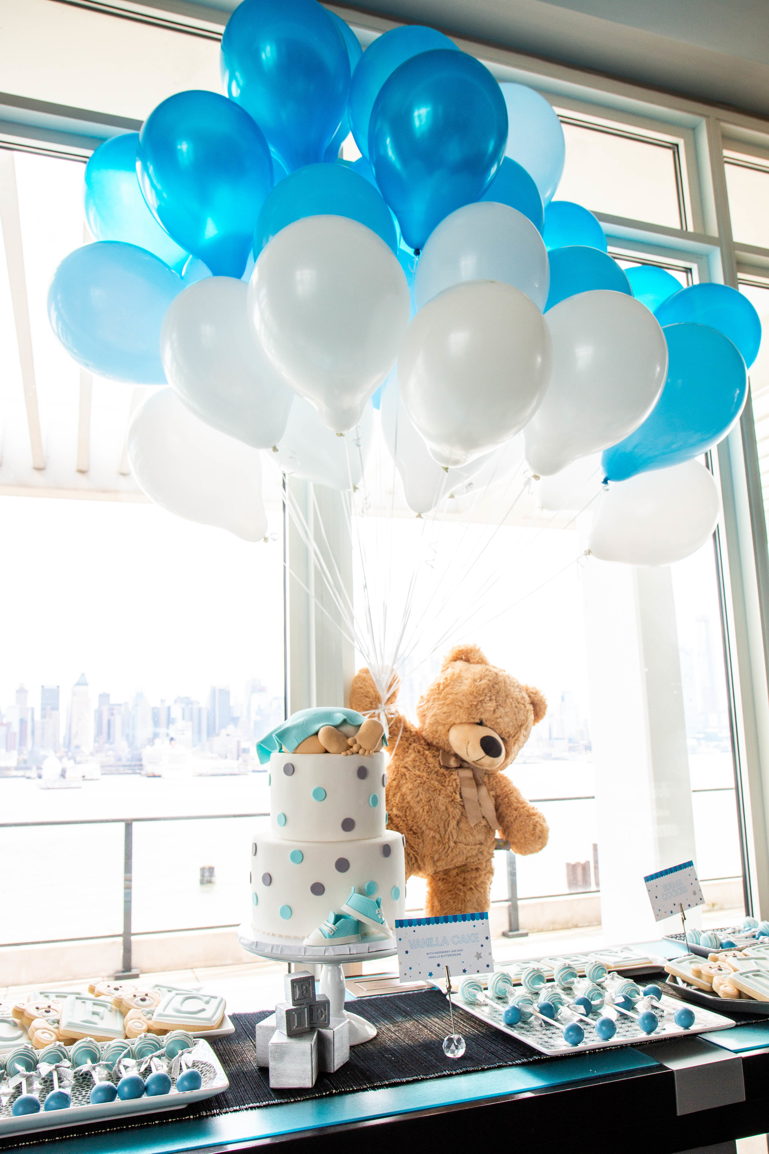 teddy bear themed birthday party for boy