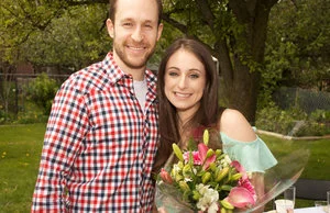 Showering a sister…