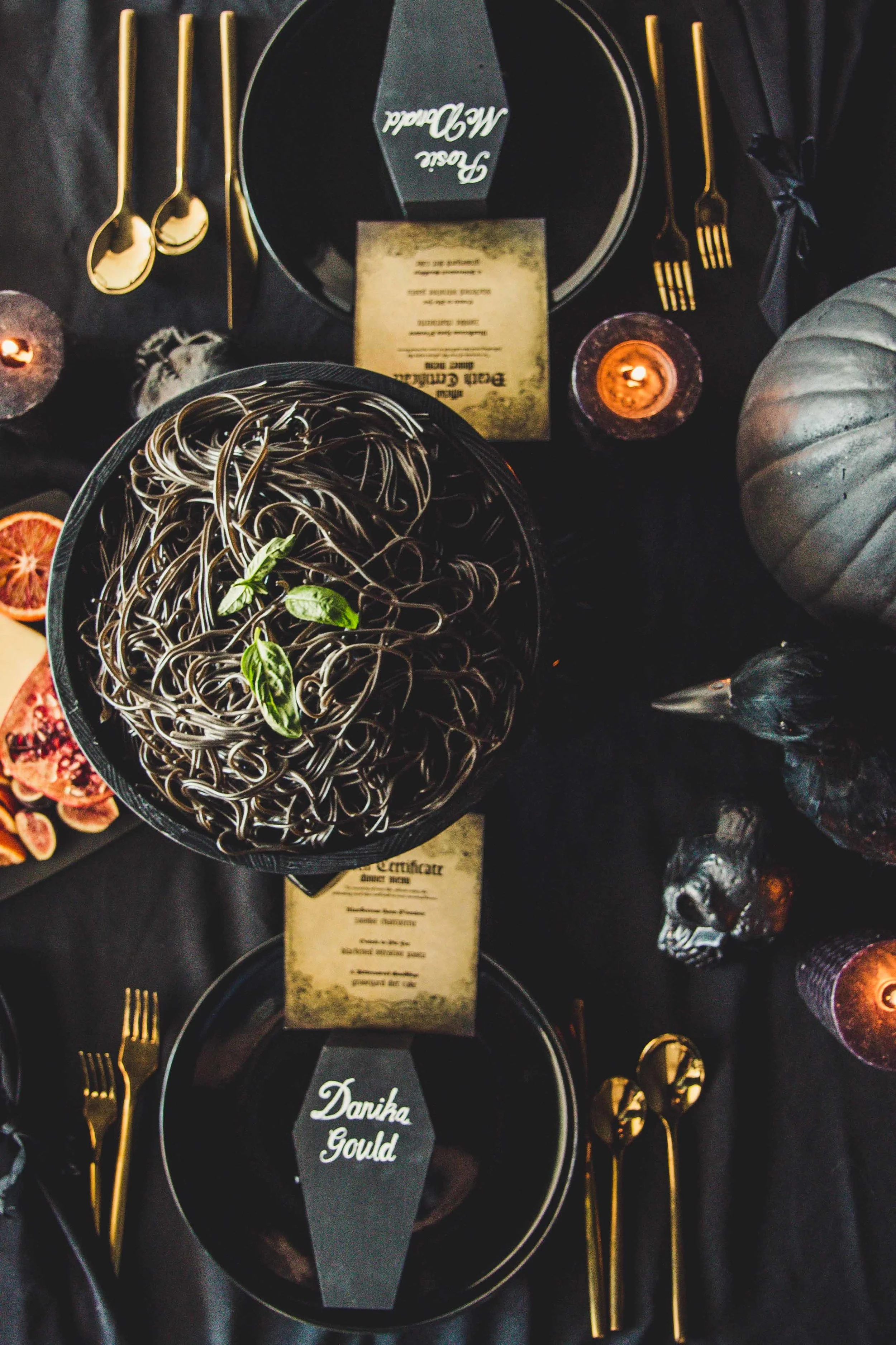 A  Ghastly Graveyard Dinner Party
