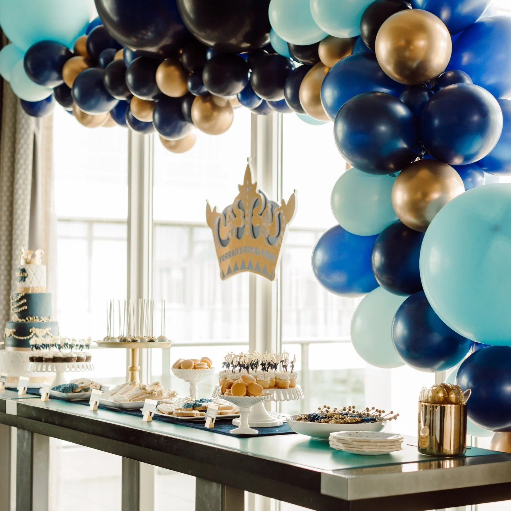 A First Birthday Fit for a Prince 