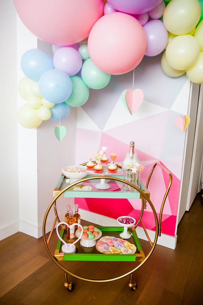 A Pastel Valentine's Day Cocktail Party