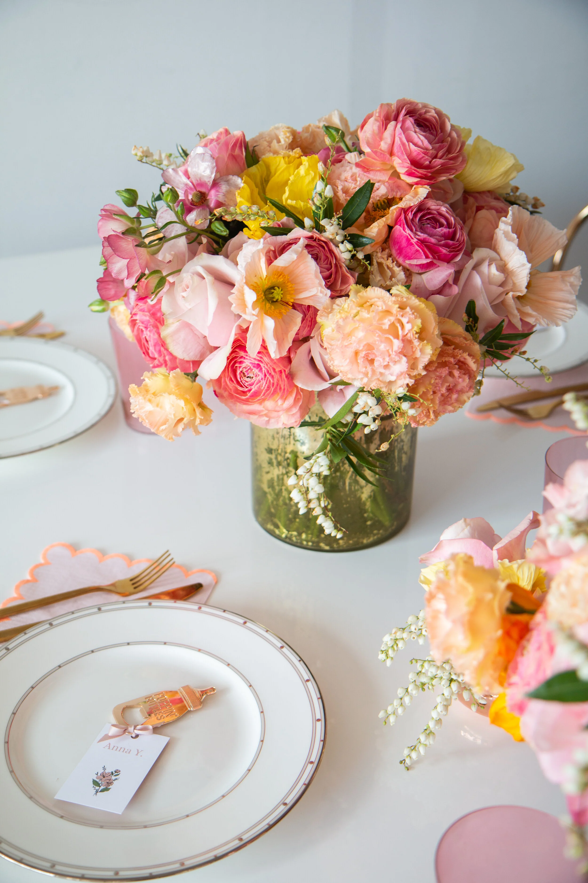 4 Special Details for a Small Baby Shower Luncheon