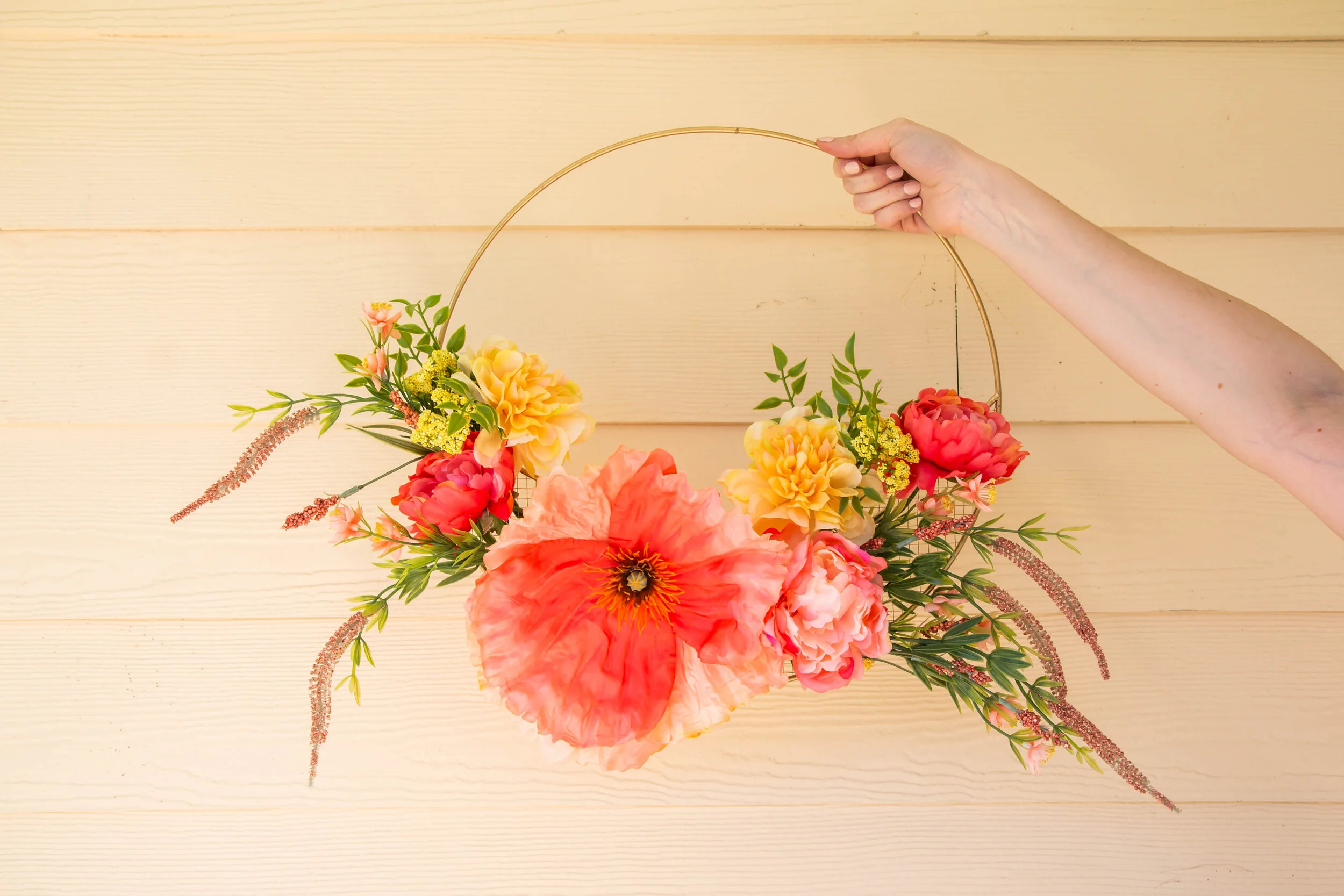 DIY SPRING WREATH