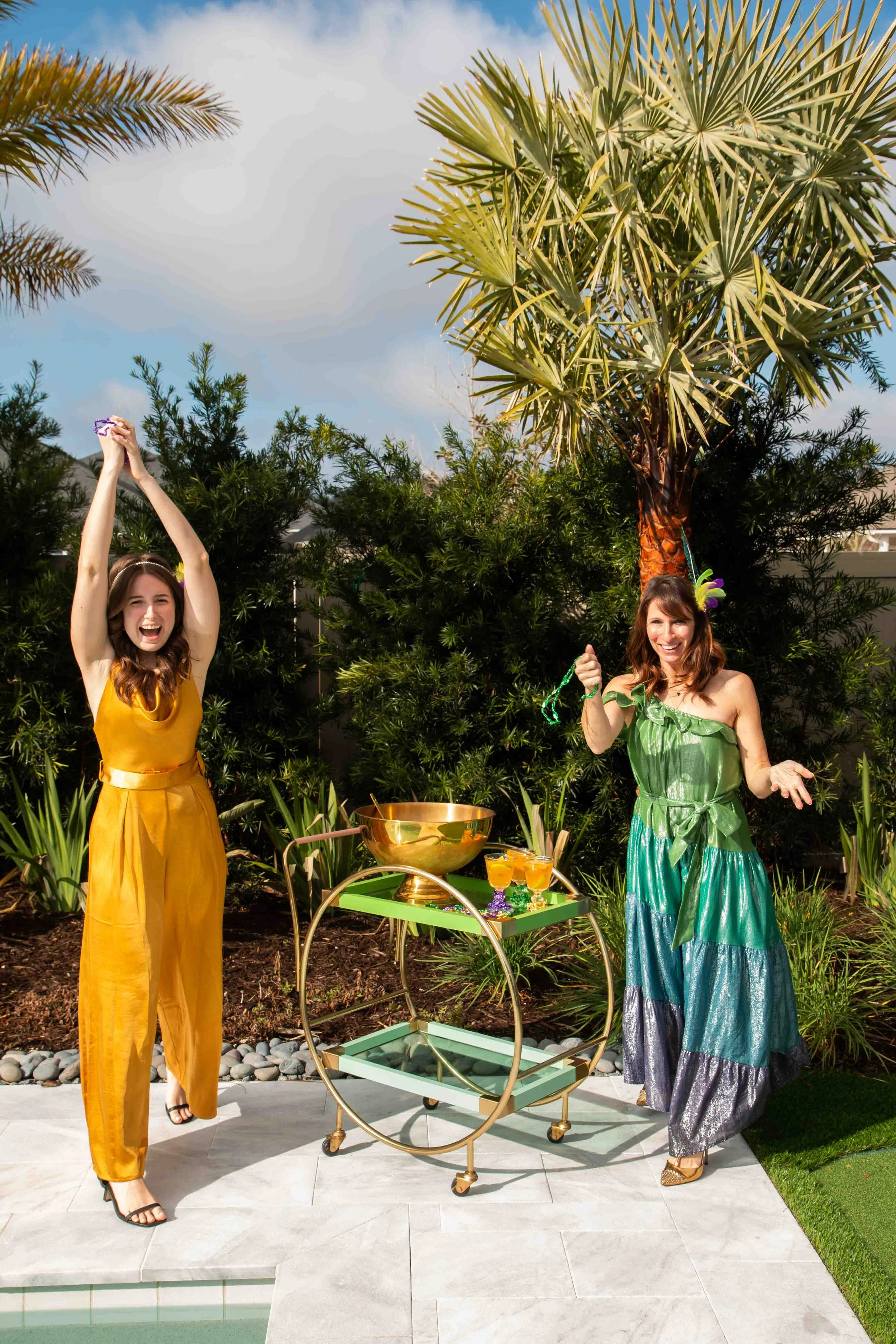 Mardi Gras Sips under the Sun