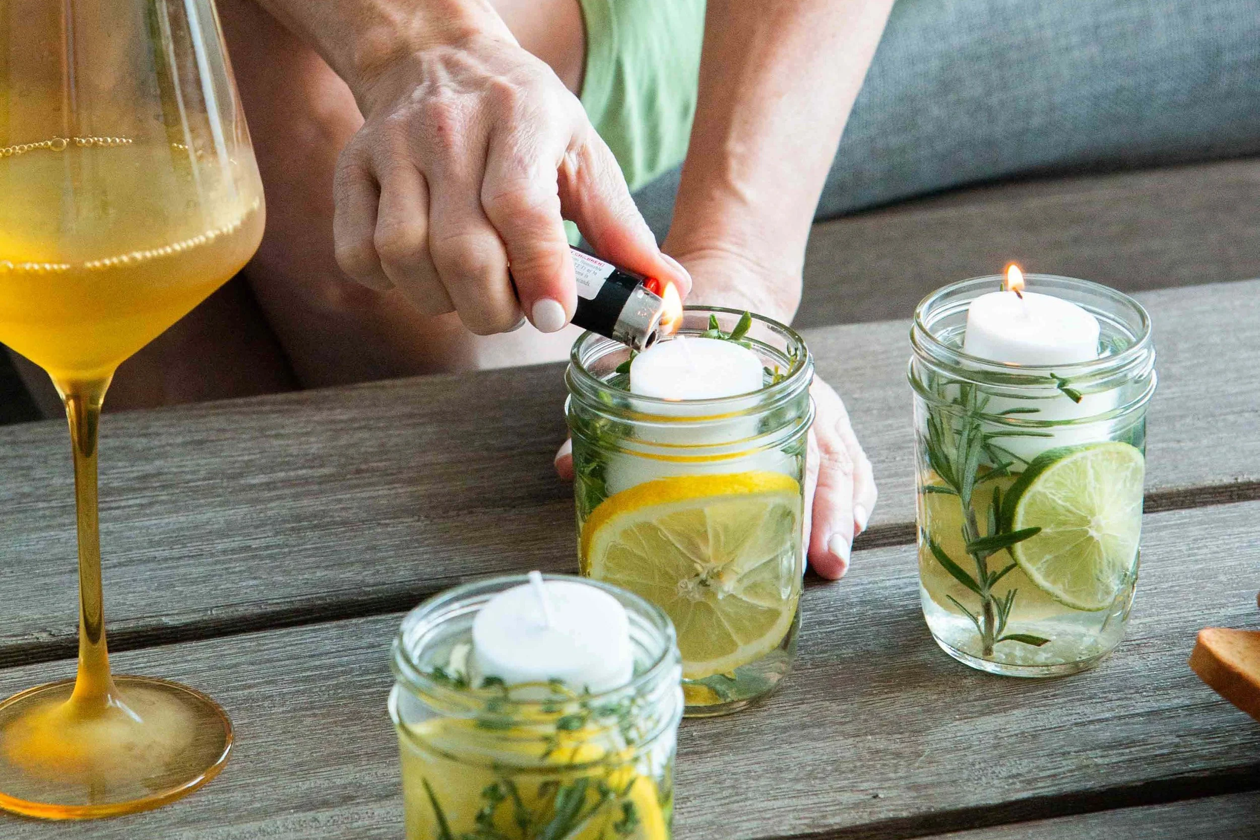 DIY Citronella Candle